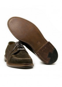 Alden Reversed Chamois Ranger Moc for Blackbird