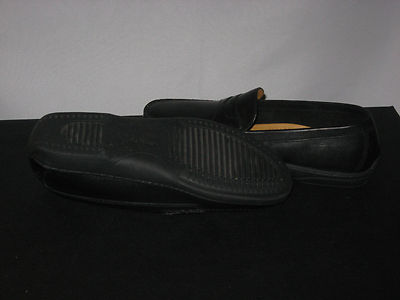 COLE HAAN BLACK LEATHER PINCH PENNY LOAFERS SIZE 10 M NICE!