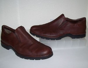 Mens Cole Haan / Nike Air Brown Leather Shoes Size 13 Slip On Loafers