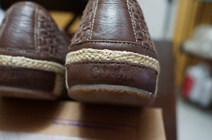 Brown leather Cole Haan loafers