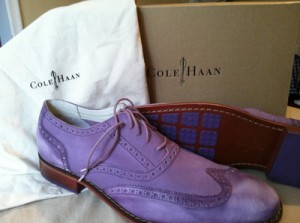 Mens Air Colton Cole Haan grape/nubuck sz 10.5 Brand New