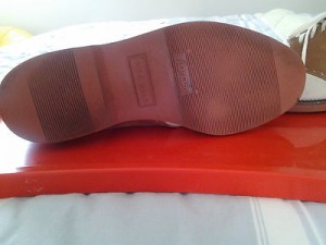 Cole Haan Classic Brown & Ivory Saddle Oxfords…10 D…Made in USA!!