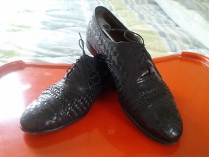 Cole Haan Classic Woven Lace-ups…10 M…made in Italy!!