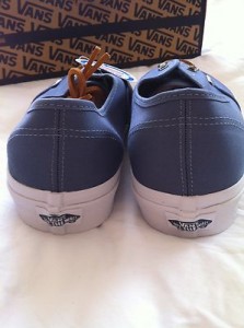 NIB Men’s Vans Authentic CA Brushed Twill Flint Stone Lace Up SZ 10 Era low