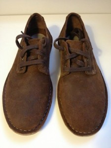 Clarks Men Shoes1825 Friars Leather Oxfords Lace Up Brown Suede Size 7