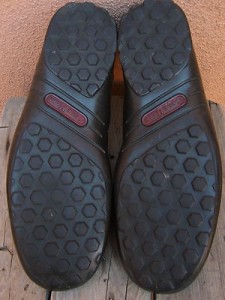 MENS DRESS SHOE COLE HAAN SIZE 8.5M BROWN LEATHER CASUAL SLIP ON DRIVER LOAFERS