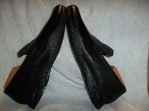 Cole Haan Nike Air Technology Sole Black Leather Slip On Loafers Size 8.5 M