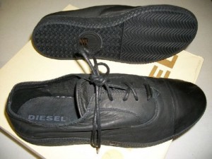 DIESEL SPECIAL Shoes Men’s Size 9.5 US Black NIB