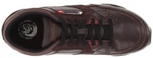 New $95 DIESEL Dynamykal Men  Shoes Size US 9  EU 42  Java (Brown)