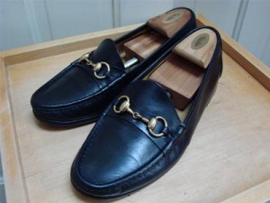 Cole Haan Black Bit Loafers, 9 W, Made in Italy