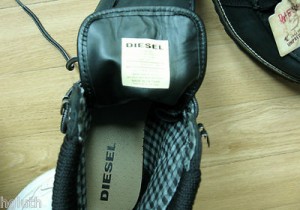 Men’s Authentic Diesel Awol Black Leather Boots Size 11 US – 44.5 EUR NEW