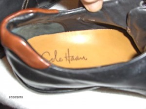 Cole Haan Oxford Black Leather Men Size 11 1/2 M