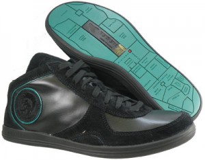 New $100 DIESEL Tell Men’s Shoes US 10.5 EU 44 Black