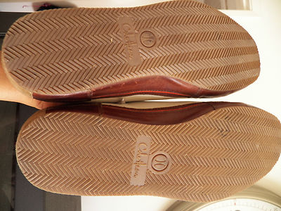 MENS COLE-HAAN LEATHER SHOES, SZ 11