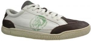$120 DIESEL Ice Cool Men Shoe Size US 10 EU 43 White / Shopping Bag