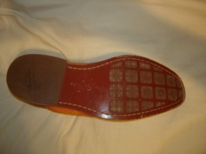 Cole Haan Men’s Orange Saddle Shoe