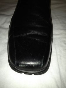 MEN’S COLE HAAN BLACK LEATHER SLIP ON SHOE,CASUAL / WORK,C04898,10.5,10 1/2,EUC