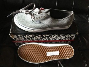 NIB Vans Authentic (Denim) Pewter True White Men US Size 10 Brand New!!