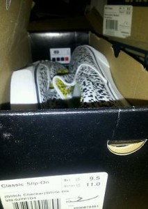 Vans slip on size9.5