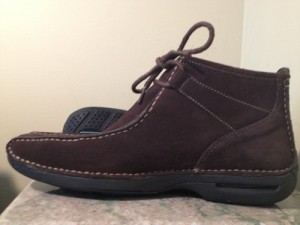 Cole Haan Nike Air Brown Suede Boots Size 8 Medium In Excellent Condition