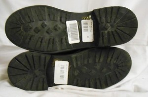New DIESEL Mens “Butch & Cassidy” Black Leather Combat Boots Shoes US 10 EU 43
