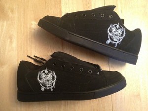 RARE VANS SHOES GEOFF ROWLEY MOTORHEAD BRAND NEW SIZE 9 SKATEBOARDING