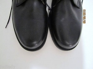 Men’s Cole Haan Oxfords 5 Eye Black Leather CO0067 Preowned Worn Once Size 9.5 M