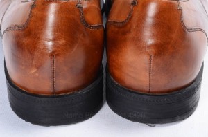 COLE HAAN 10 brown leather NIKE AIR split toe oxford derby blucher shoe C09161