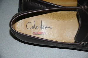 NWOB mens Cole Haan Nike Air classy brown penny loafers size 9.5M