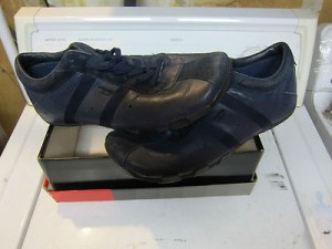 Diesel Wish Men’s Leather Shoes Size 13 Navy