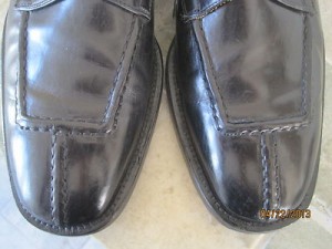$500 COLE HAAN COUNTRY BLACK CALFSKIN LEATHER CASUAL DRESS MENS SHOE 12 NICE!!!!