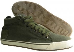 New $110 DIESEL Midday Men Shoes Size US 10 EU 43 Olive Night