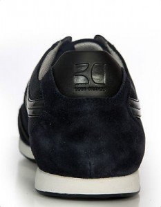 Hugo Boss Men’s Lace Up Fashion Sneakers Silvans Navy Blu 50235181 New Authentic