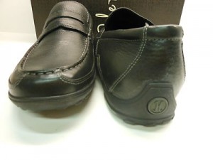 NEW COLE HAAN TUCKER BLACK PEBBLE GRAIN PENNY LOAFER CASUAL SHOES