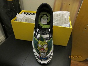 Vans X Simpsons Tony Munoz Classic Slip-On LX Size 9 Men’s Brand New Super Rare!