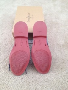 New Cole Haan Air Franklin Saddle Bourbon/Ocean Suede Sz 10.5M