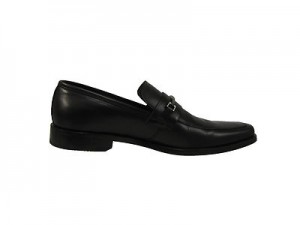 Hugo Boss Mens Carl Black Slip-on Business Casual Bit Loafers Dress Shoes