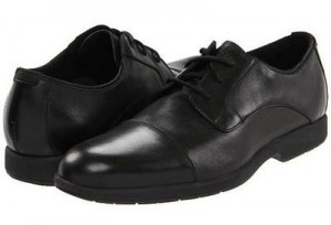 $148 NEW 10.5 M COLE HAAN Black TOLEDO CAP OXFORD lace tie leather shoes C09932