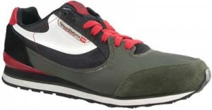New $110 DIESEL Aramis  Men  Shoes Size US 12  EU 45 Forest Night / Black