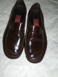 COLE HAAN Country Brn Leather Penny Loafers Shoes Men’s 11 M