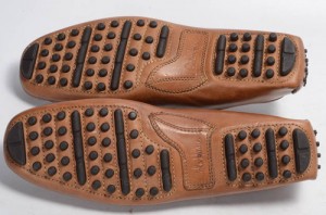 COLE HAAN 9 brown leather AIR BRYCE DRIVER VENETIAN slip on loafer shoe $168
