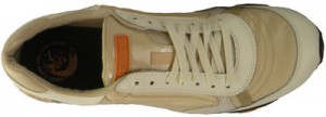 New $95 DIESEL Take Men’s Shoes Size US 10 EU 43  Pebble / Light Ecru