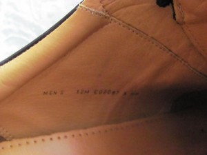 Cole Haan Nike Air Black Leather Oxford Walking Shoes – Size 12 M
