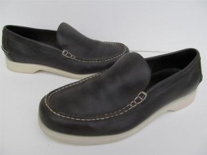 Cole Haan Resort Brown/Black Leather Deck Shoes Loafers Mens sz 10 M