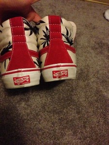 rare og sk8 hi palm lead vans sz 9 supreme undefeated huf