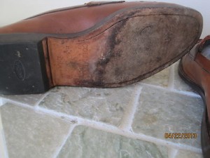 FAB COLE HAAN RESORT FULL GRAIN SADDLE & BROWN LEATHER LOAFER SLIP ON MENS 10.5