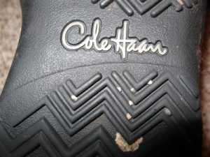 COLE HAAN BROWN CASUAL LOAFER SHOES SIZE 9W