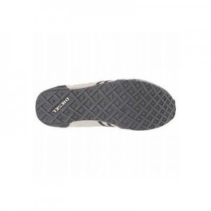 Diesel Men’s Solar Sneakers in White/Grey/Orange (See Tab for Sizes)