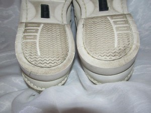 COLE HAAN Mens Off White Boat Deck Shoes Pebbled Buckskin Leather Sz 12 M EPOC