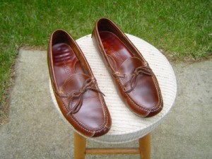 Cole Haan Mens Country Driving Mocs Shoes 10 M medium in Brown EUC